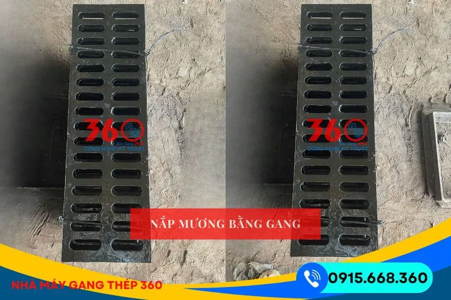 Sản xuất nắp mương bằng gang tại Bạc Liêu