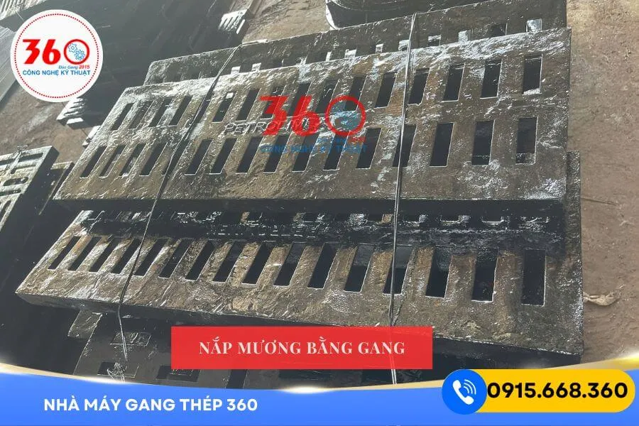 Sản xuất nắp mương bằng gang tại Bạc Liêu