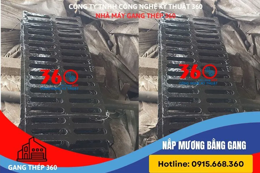 Sản xuất nắp mương bằng gang tại Bắc Ninh