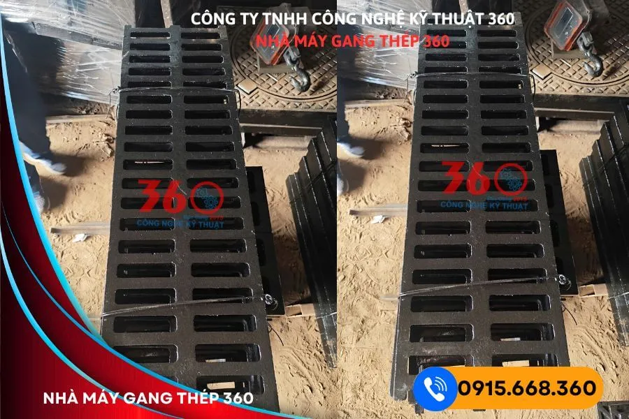 Sản xuất nắp mương bằng gang tại Bắc Ninh