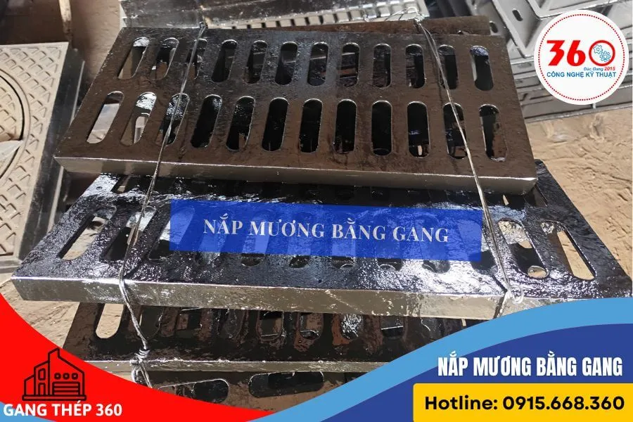 Sản xuất nắp mương bằng gang tại Bình Thuận