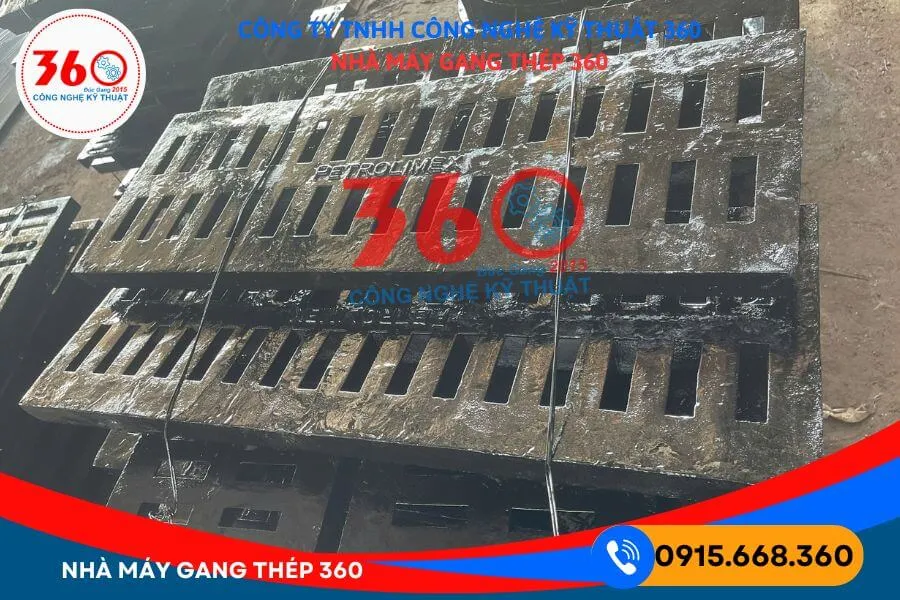 Sản xuất nắp mương bằng gang tại Cao Bằng
