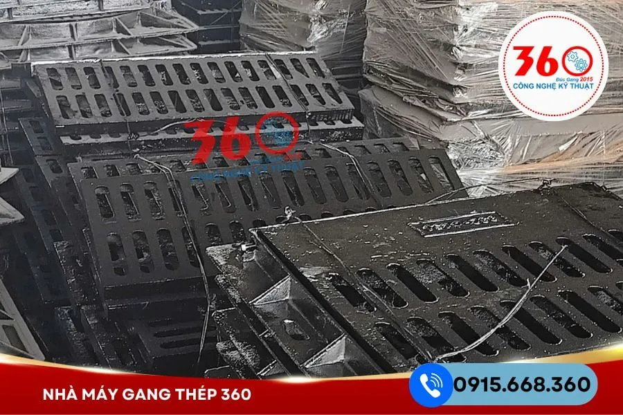 Sản xuất nắp mương bằng gang tại Cao Bằng