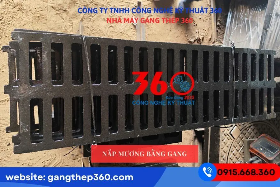 Sản xuất nắp mương bằng gang tại Đắk Nông