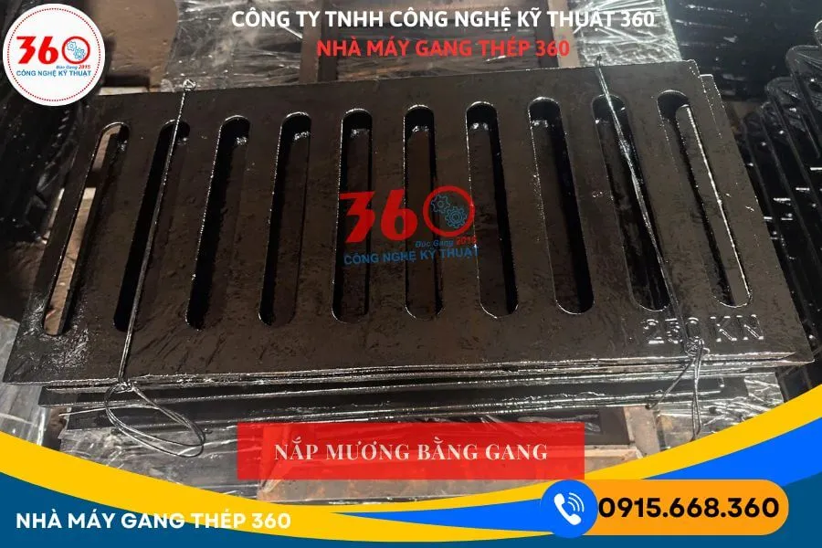 Sản xuất nắp mương bằng gang tại Đắk Nông