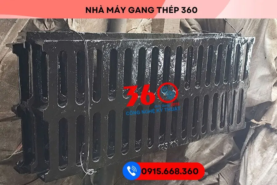 Sản xuất nắp mương bằng gang tại Điện Biên