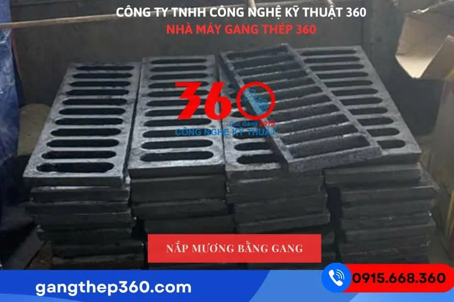 Sản xuất nắp mương bằng gang tại Đồng Tháp