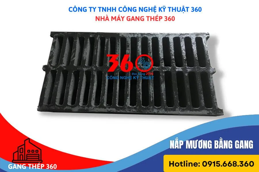 Sản xuất nắp mương bằng gang tại Hải Dương