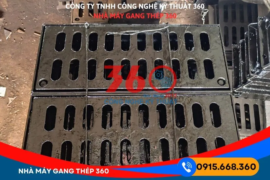 Sản xuất nắp mương bằng gang tại Hải Dương