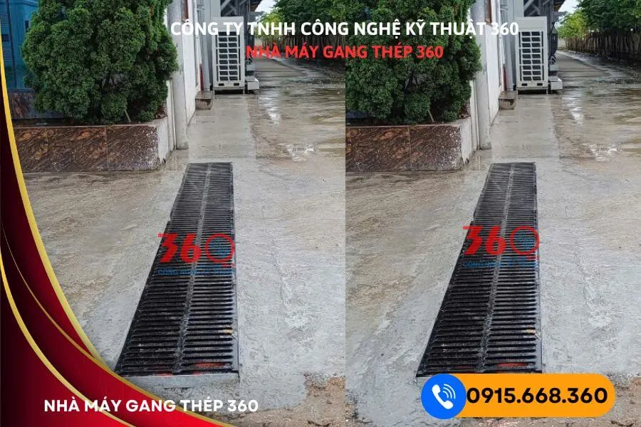 Sản xuất nắp mương bằng gang tại Hải Dương