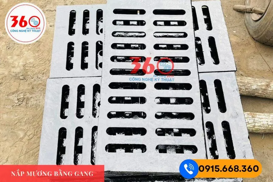 Sản xuất nắp mương bằng gang tại Lâm Đồng