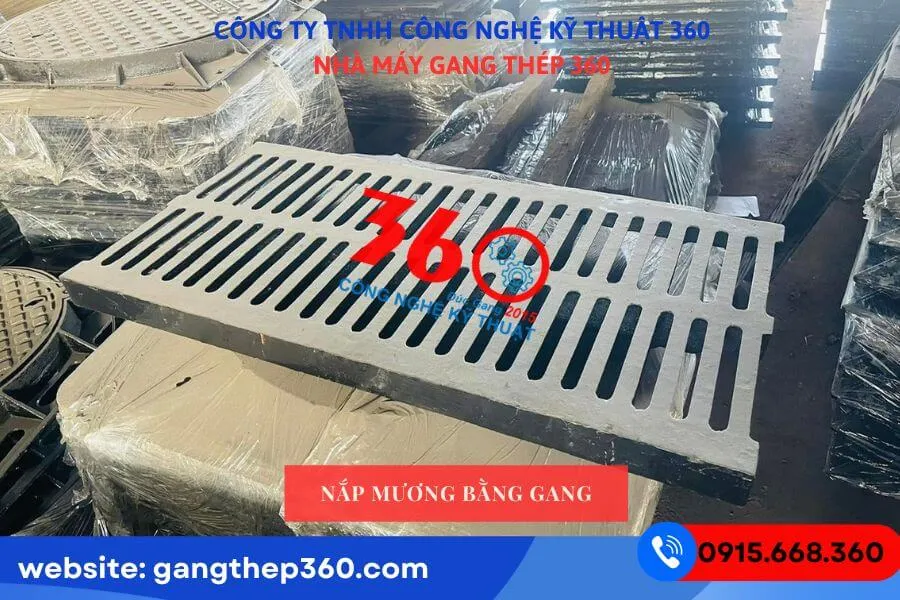 Sản xuất nắp mương bằng gang tại Lâm Đồng