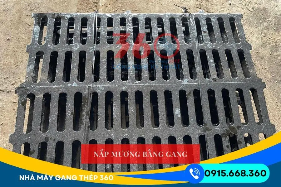 Sản xuất nắp mương bằng gang tại Lâm Đồng