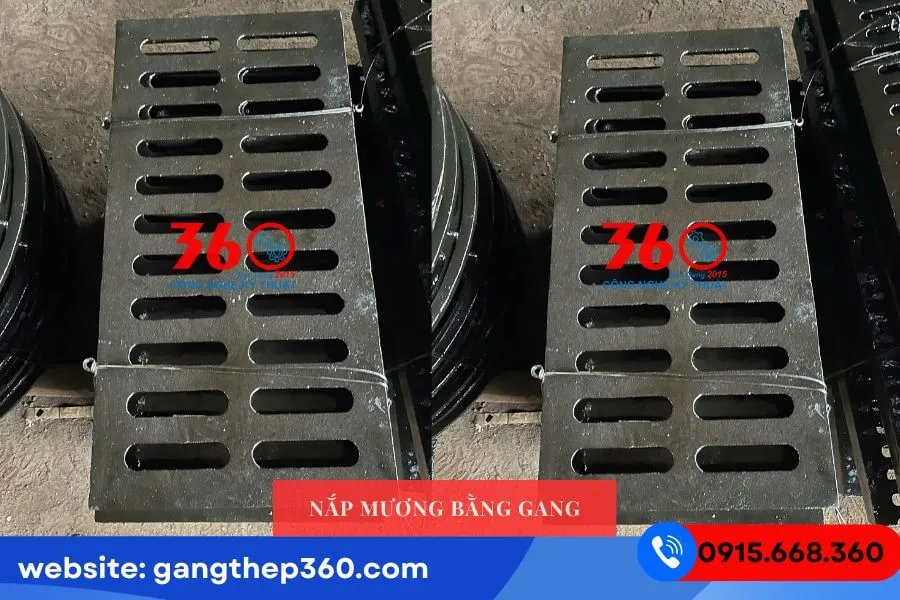 Sản xuất nắp mương bằng gang tại Lâm Đồng