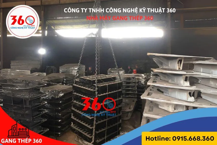 Sản xuất nắp mương bằng gang tại Lâm Đồng