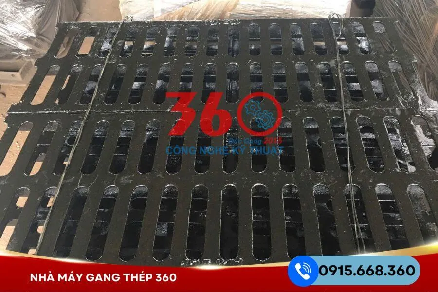 Sản xuất nắp mương bằng gang tại Lào Cai
