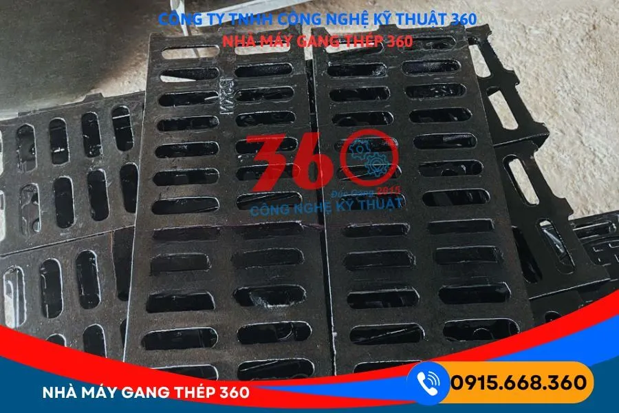Sản xuất nắp mương bằng gang tại Lào Cai