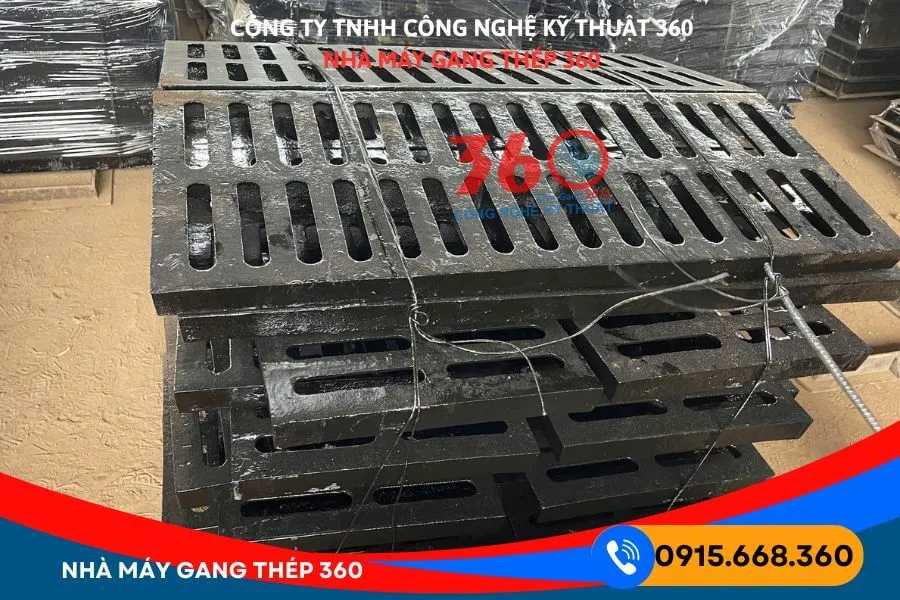 Sản xuất nắp mương bằng gang tại Lào Cai