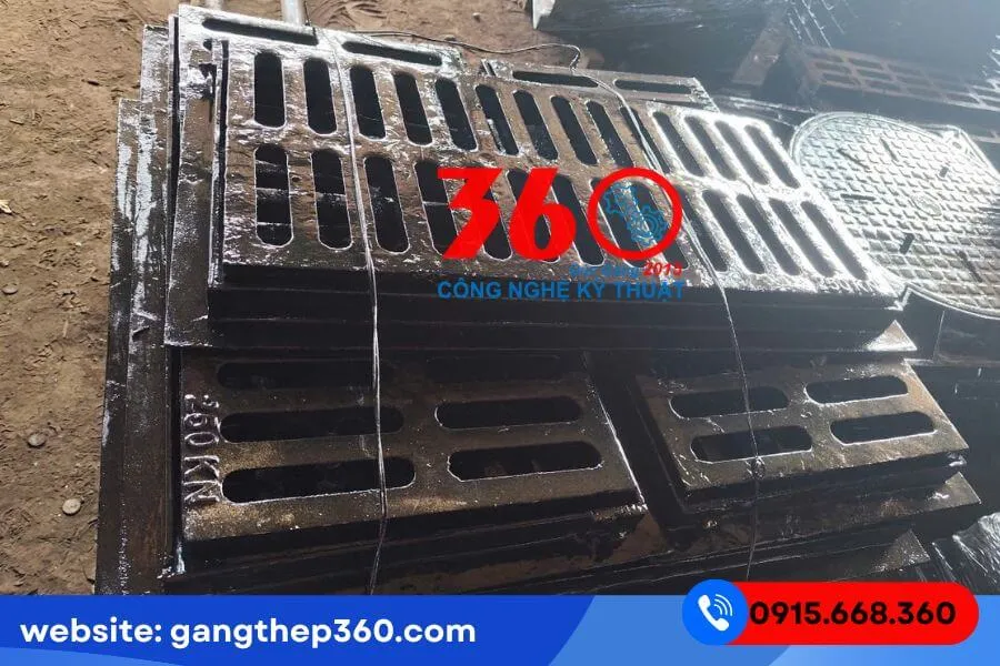 Sản xuất nắp mương bằng gang tại Phú Quốc