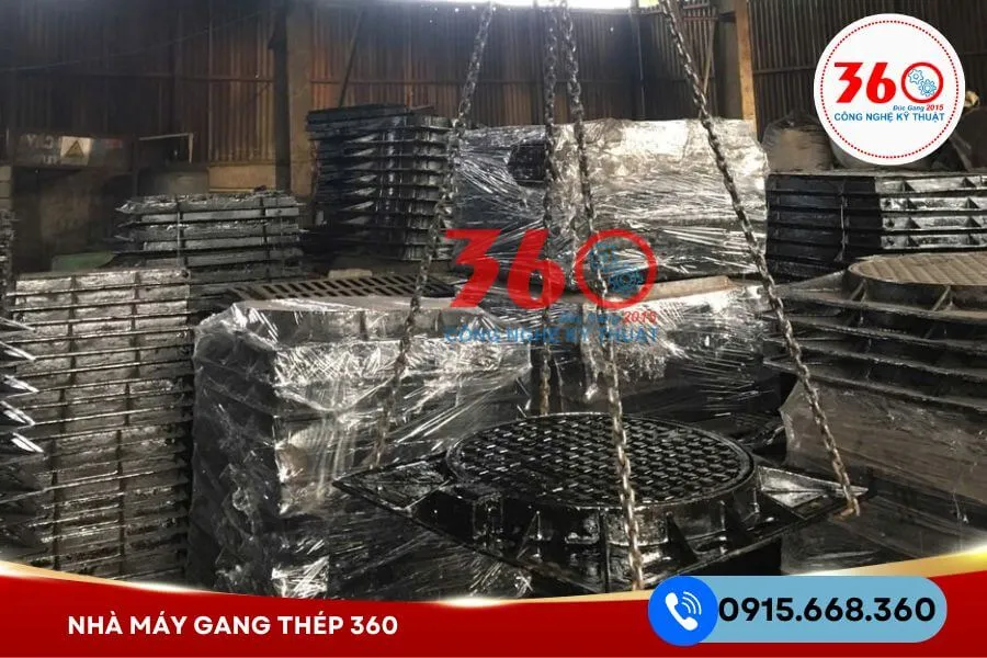 Sản xuất nắp mương bằng gang tại Phú Quốc