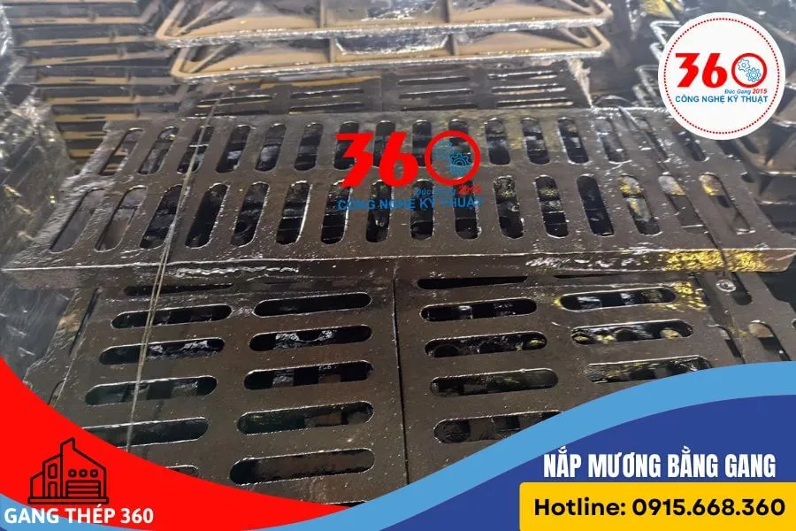 Sản xuất nắp mương bằng gang tại Quảng Nam