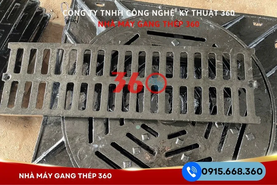 Sản xuất nắp mương bằng gang tại Quảng Nam