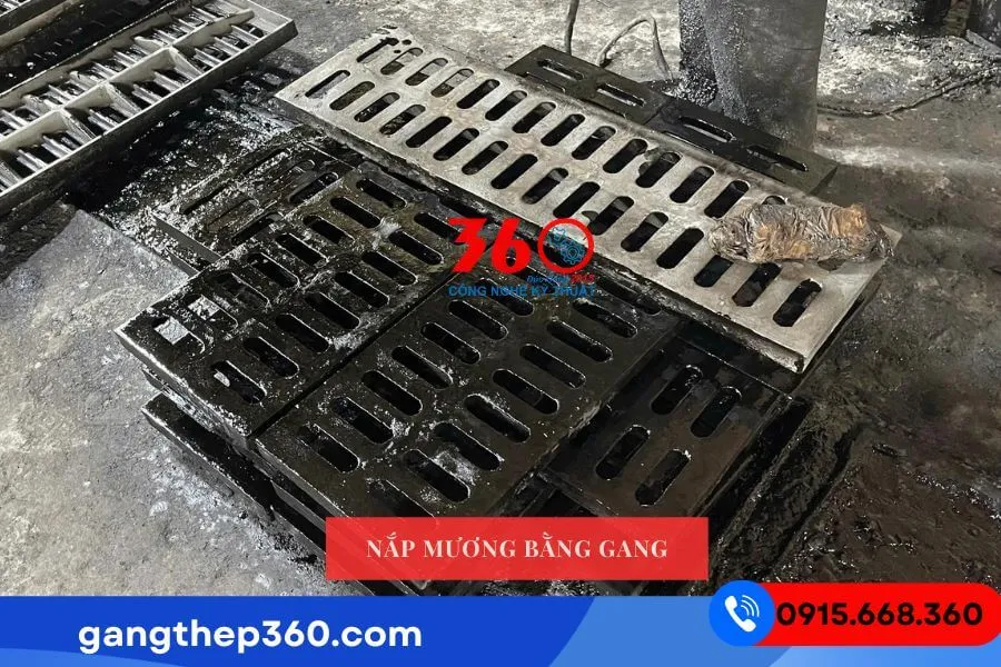Sản xuất nắp mương bằng gang tại Sóc Trăng
