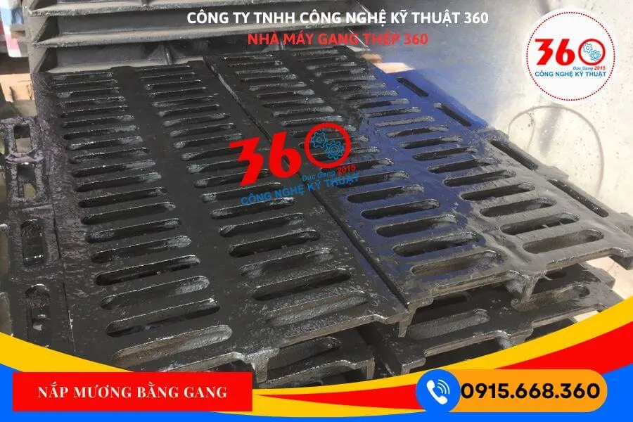 Sản xuất nắp mương bằng gang tại Sóc Trăng