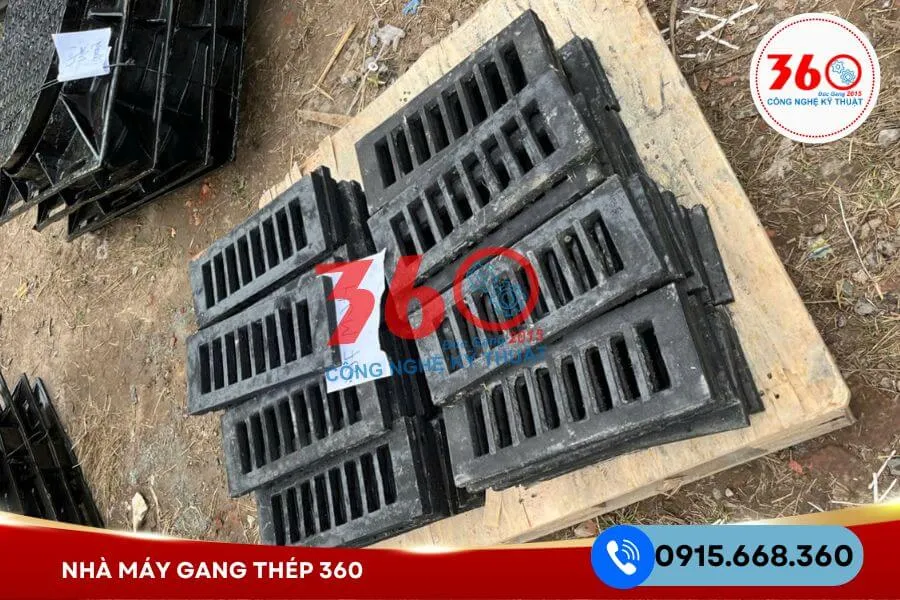 Sản xuất nắp mương bằng gang tại Tiền Giang