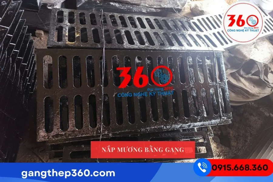 Sản xuất nắp mương bằng gang tại Tiền Giang