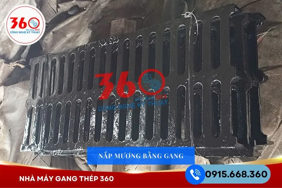 Sản xuất nắp mương bằng gang tại Trà Vinh