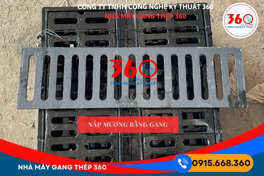 Sản xuất nắp mương bằng gang tại Trà Vinh
