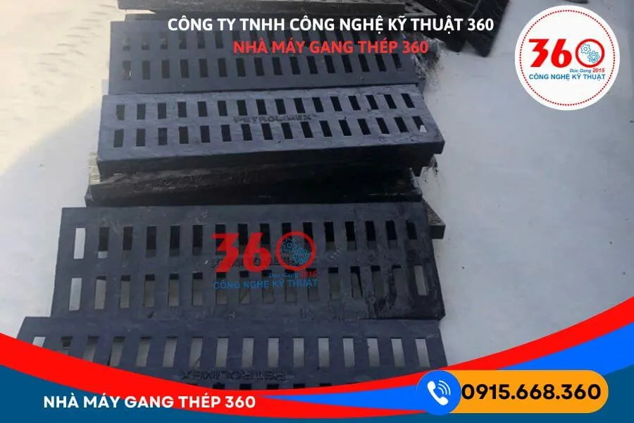 Sản xuất nắp mương bằng gang tại Vĩnh Phúc