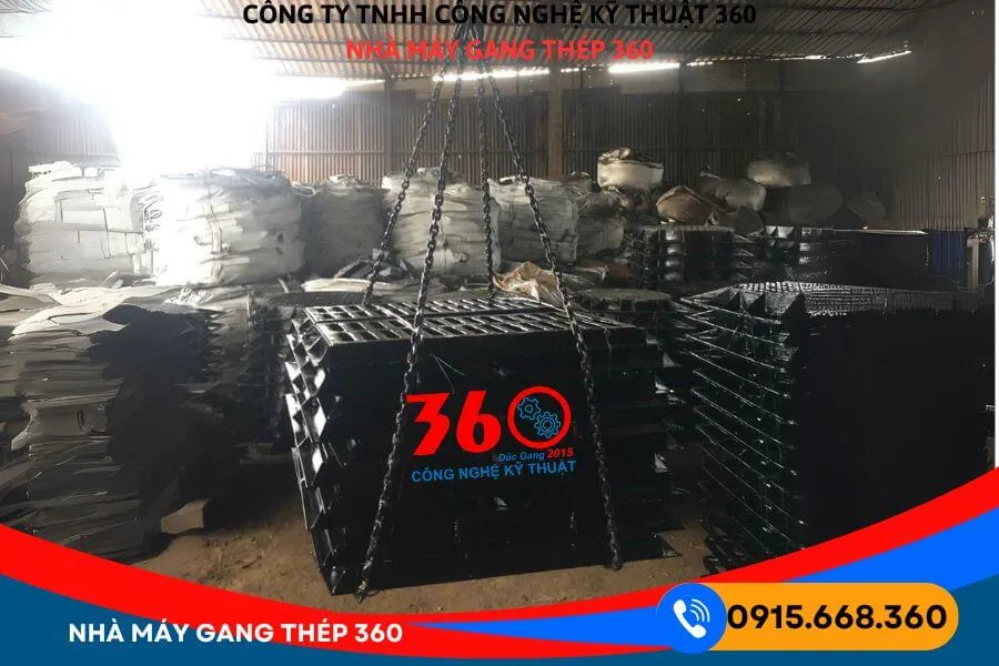 Sản xuất nắp mương bằng gang tại Vĩnh PhúcSản xuất nắp mương bằng gang tại Vĩnh Phúc