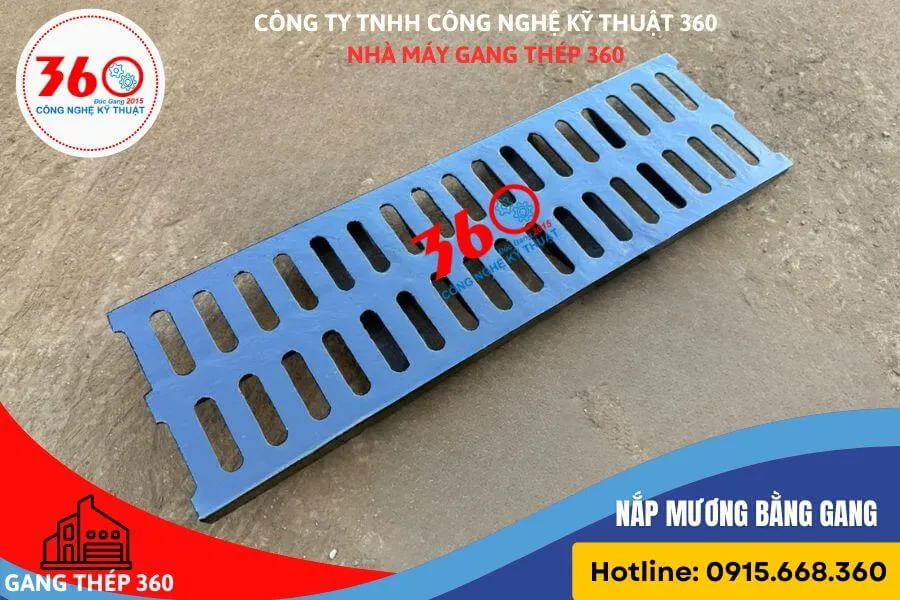Sản xuất nắp mương bằng gang tại Vĩnh Phúc