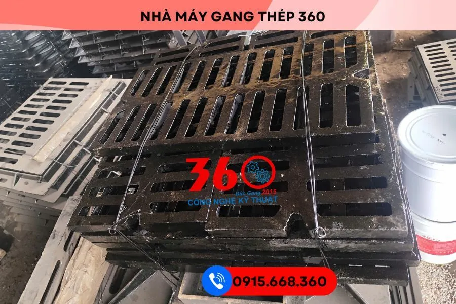 Sản xuất nắp mương bằng gang tại Yên Bái
