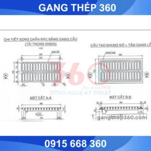 Song chắn rác gang xám 960x530