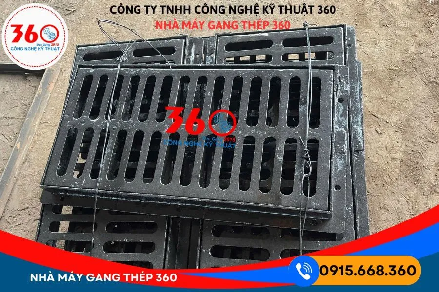 Lưới chắn rác gang tại Hà Giang