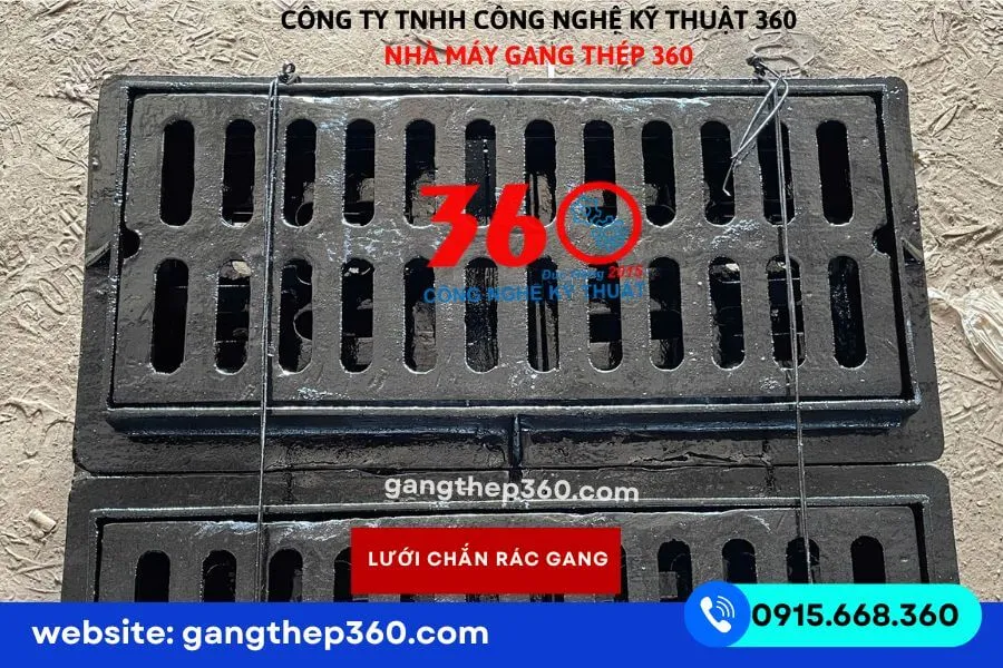 Lưới chắn rác gang tại Hà Nam