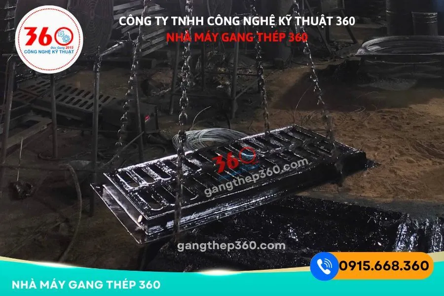 Lưới chắn rác gang tại Hải Phòng