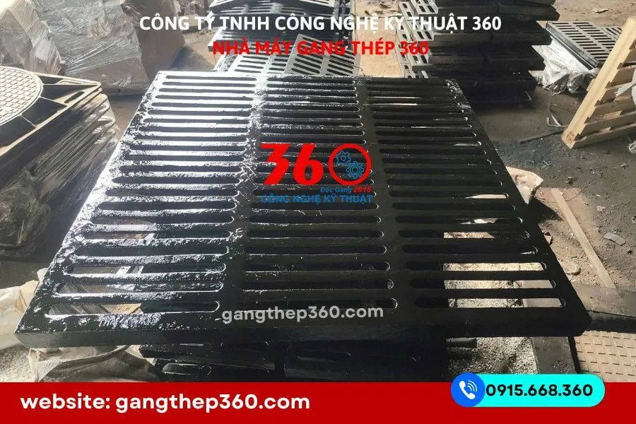 Lưới chắn rác gang tại Huế