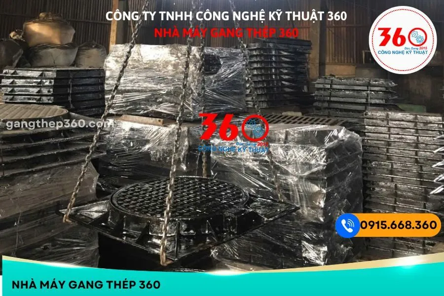 Lưới chắn rác gang tại Huế