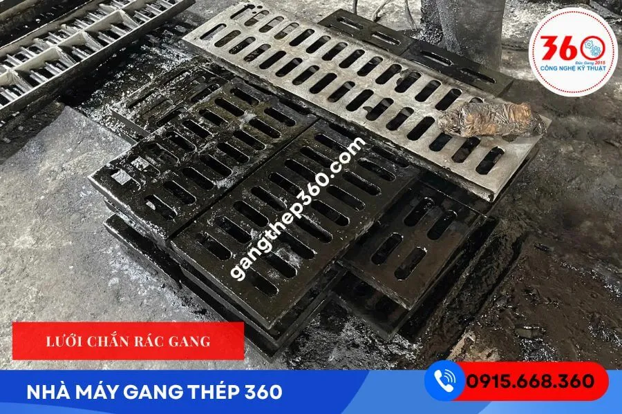 Lưới chắn rác gang tại Lai Châu