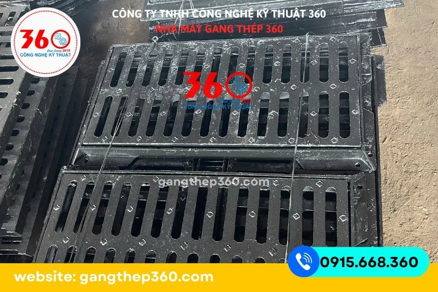 Lưới chắn rác gang tại Quảng Nam