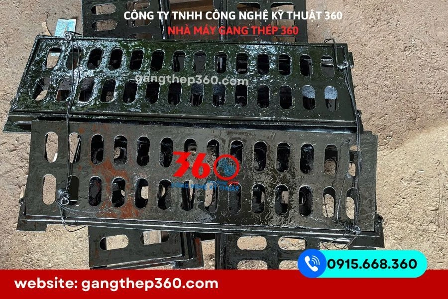 Lưới chắn rác gang tại Quảng Ngãi