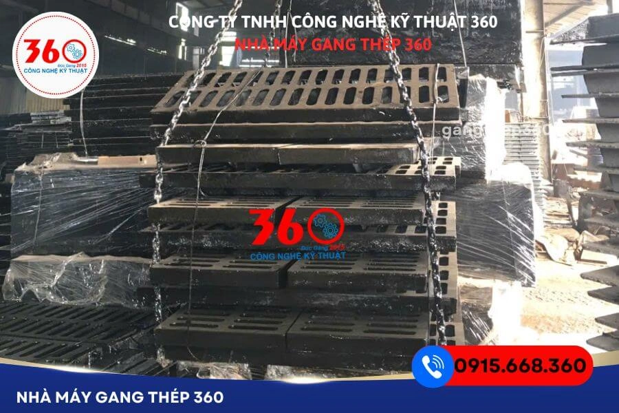 Lưới chắn rác gang tại Quảng Ngãi