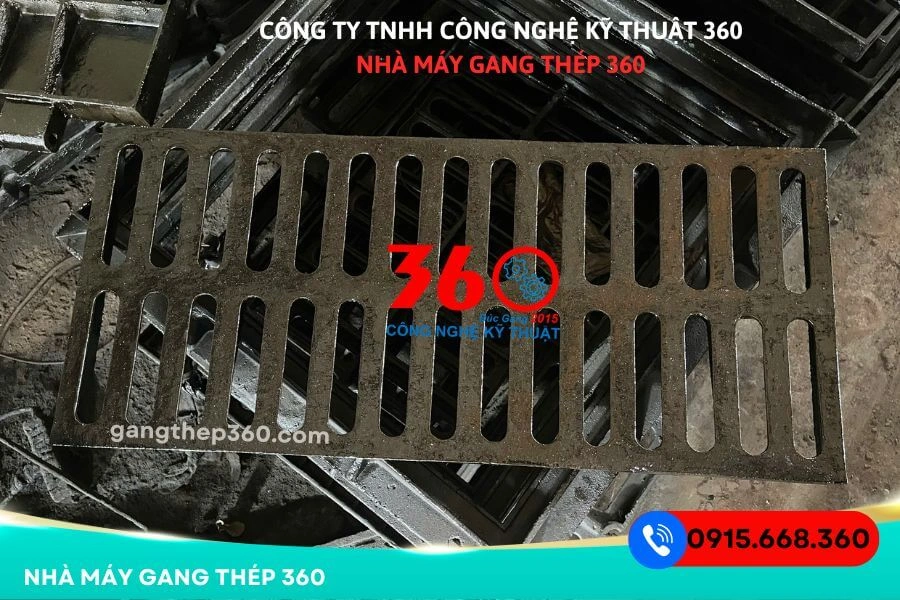 Lưới chắn rác gang tại Quảng Ngãi