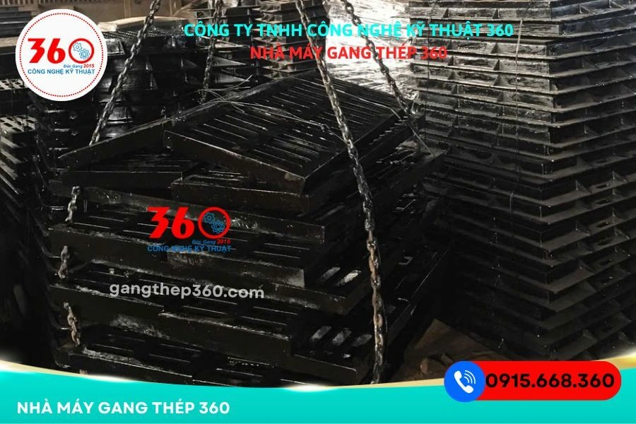 Lưới chắn rác gang tại Quảng Ngãi