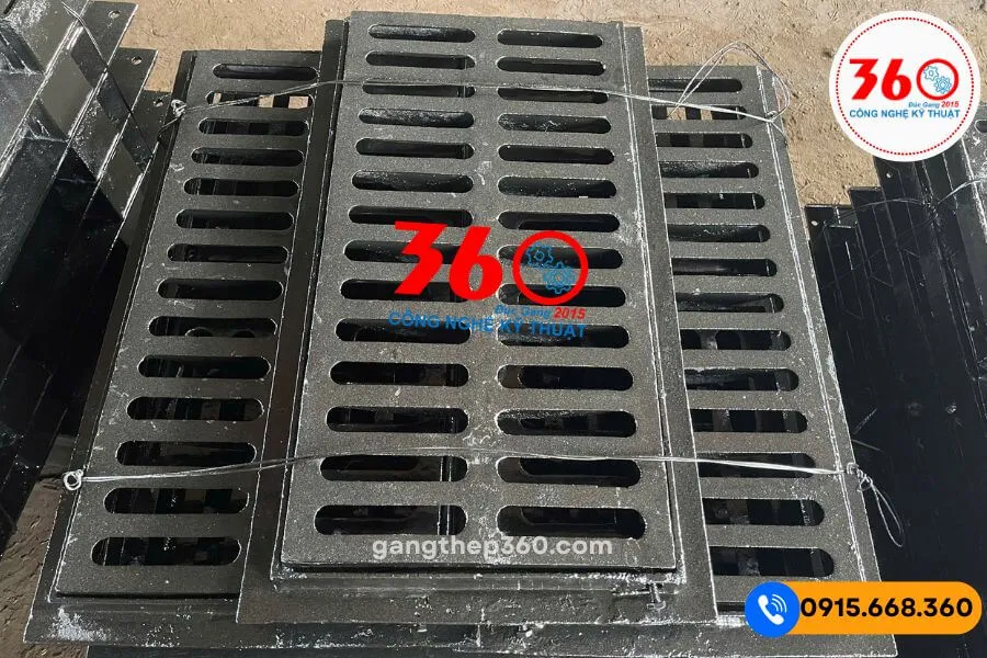 Lưới chắn rác gang tại Thái Bình