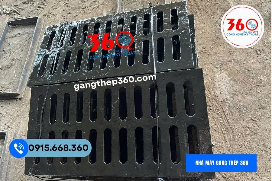 Lưới chắn rác gang tại Tuyên Quang